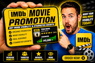promote your imdb movie page for organic visibility and starmeter growth