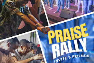 design eyecatching event flyers and social media graphics