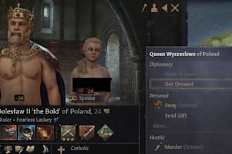 create custom ck3 mod, baldurs gate 3 mod, hoi4 mod, game modding and scripting