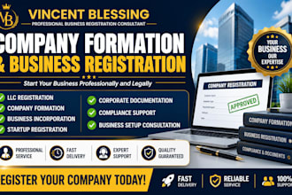 help you form a US llc and prepare registration documents