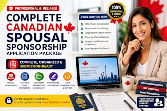 provide complete canada spousal sponsorship application package