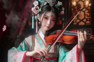 record real violin, viola, pipa, sitar, erhu and guzheng for your track