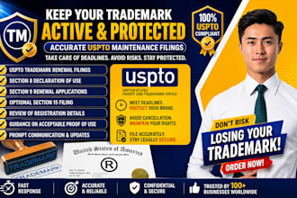 file your uspto trademark renewal, section 8 and section 9