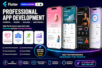 develop tracker app, hospital app, fitness app, pregnancy tracking app, flutter