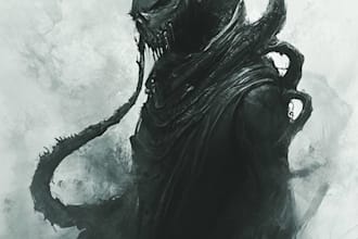 fantasy horror and fantasy horror character