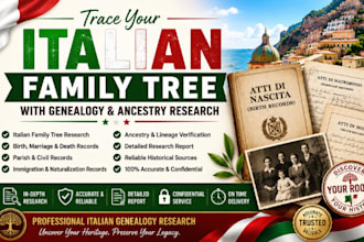 trace your italian family tree with genealogy and ancestry research