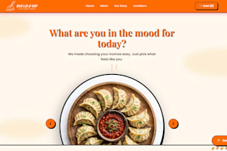 design and develop a modern responsive website