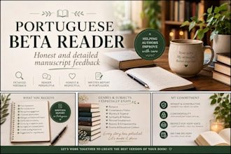beta read your manuscript with detailed feedback