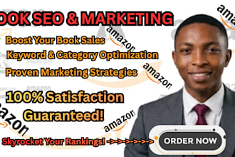 optimize your book SEO keywords, book marketing and amazon ads