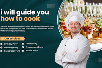 teach you how to cook tasty homemade food
