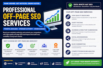 do monthly offpage SEO service using authority white hat dofollow backlinks