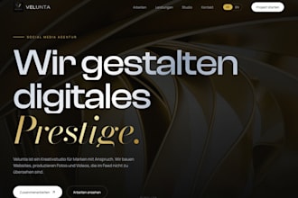 photo, video  web design