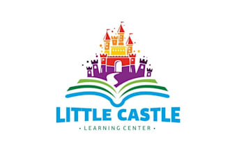 design little castle learning center logo for you
