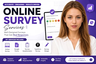 create online survey using google forms, typeform and surveymonkey
