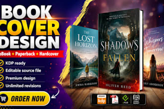 design book cover ebook cover paperback cover and book cover design