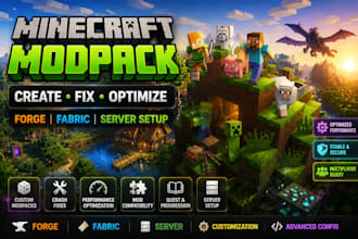 create fix optimized minecraft modpack convert mods server setup forge to fabric