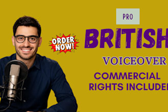 record a deep male voiceover narration for your audiobook