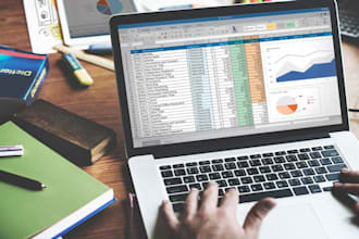 do data processing for clients and help create dasboards