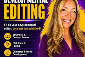 edit structure and development your book manuscript