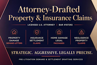 write a compelling insurance settlement compensation claim letter