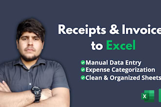 organize your invoices and receipts in excel spreadsheet