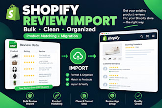 import bulk product reviews into your shopify store using loox, judge me