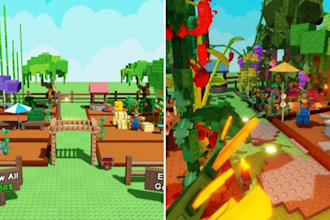 create a roblox game, brainrot, grow a garden or simulator