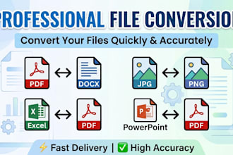 convert documents,images, and files into any required format