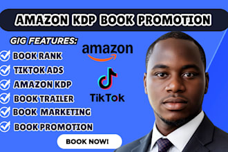 do viral book promotion book trailer booktok promotion book marketing amazon kdp