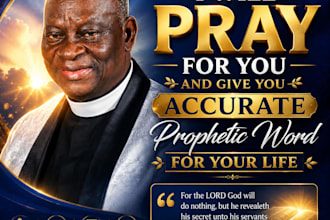 pray for you and give you accurate prophetic word for your life