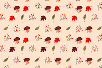 create seamless all over logo patterns for your brand