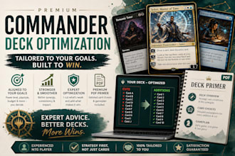 build or tune your edh list with an accompanying primer
