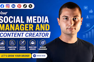 be your social media marketing manager content creator competitor analysis