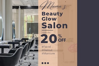 design eye catching social media post and banner in canva