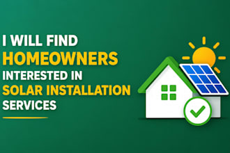 find homeowners interested in solar installation services