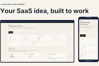 design and build a modern saas website for your startup