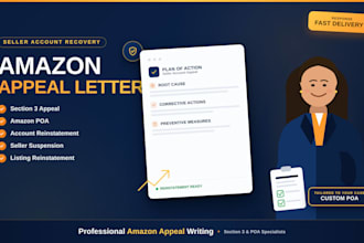 write amazon appeal letter, amazon poa and section 3 reinstatement appeal, asin