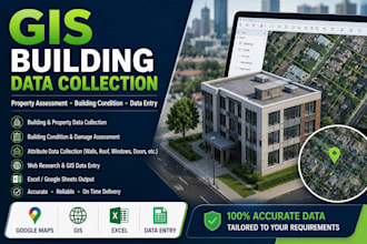 perform gis building data collection and property assessment