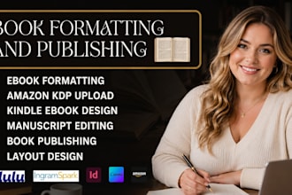 format edit and publish book ebook on amazon kdp kindle ebook kdp upload