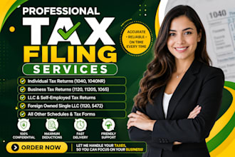 prepare s corp irs compliant us individual and business tax return
