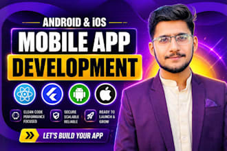 build mobile app developer flutter react native ai app creation development