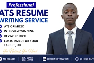 write an ats resume and optimize linkedin