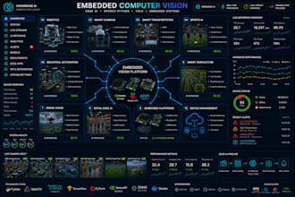 develop embedded computer vision, opencv python, yolo, edge ai, embeded software