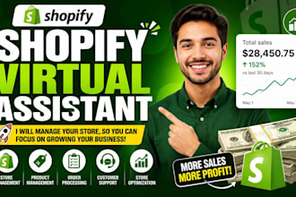 be your cro expert shopify virtual assistant dropshipping store conversion rate