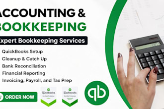 your bookkeeping in quickbooks or xero setup