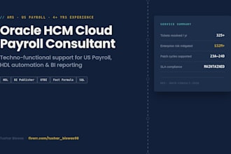 fix oracle fusion hcm payroll issues using hdl and bi publisher