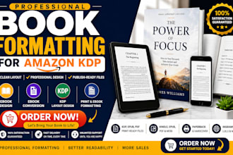 book formatting for amazon kdp ebook design ebook conversion kdp layout design