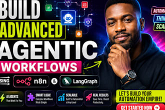 build advanced agentic workflows using n8n and langgraph