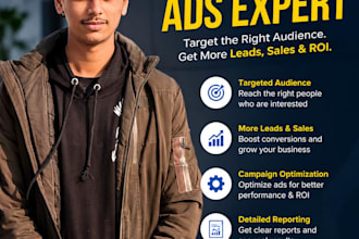 be your facebook ads manager and meta ads expert