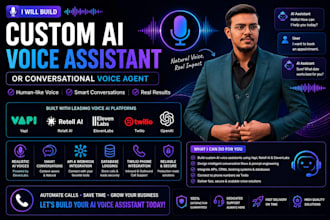 build a custom ai voice assistant or conversational voice agent